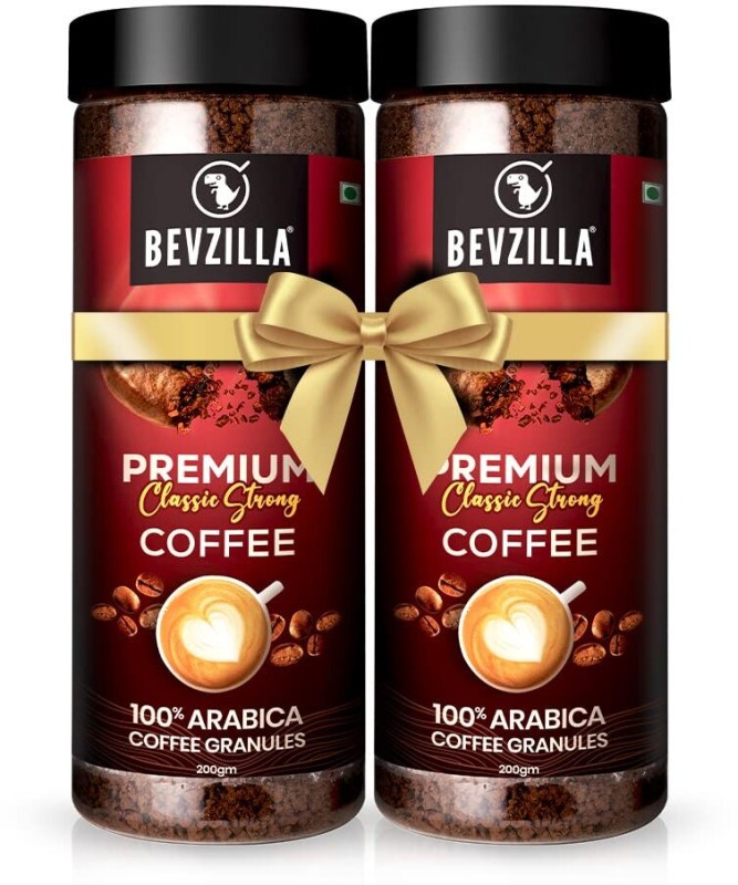 Bevzilla Premium Classic Strong Coffee | Instant Coffee(2 X 200 G)