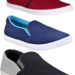 Bruton Combo Pack Of 3 Casual Shoes Casuals For Men(Multicolor , 6)