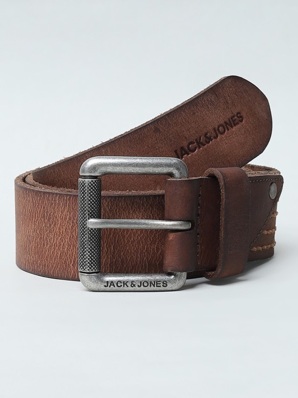 Jack & Jones Men Brown Genuine Leather Belt