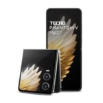 Tecno Phantom V Flip 2 (Moondust Grey, 8Gb+256Gb) | Strongest Flip Ever | 4720Mah With 70W Charger | Advance Ai Features | 50Mp Ois+50Mp Camera | 6.9″ 120Hz Amoled Main & 3.64″ Amoled Cover Screen