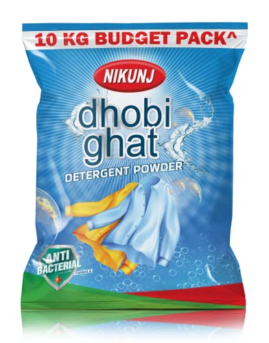 Dhobighat Detergent Powder, 10 Kg Super Value Pack