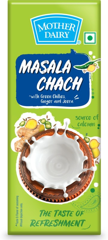 Mother Dairy Cool And Refreshing Masala Chach Buttermilk(180 Ml)