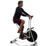 Lifelong Llfcn36 Fit Lite Airbike Exercise Machine With Stationary Handle For Cardio Training, Weight Loss And Workout At Home (Free Installation Assistance)