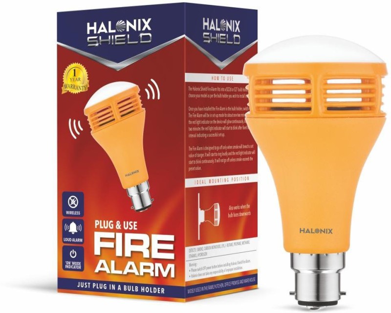 Halonix Fire Alarm Smoke And Fire Alarm(Wall Mounted)