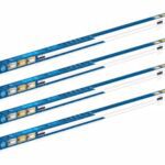 Crompton Trio 22W Batten Direct +Indirect Light (Focus Mode- White Light+ Theatre Mode- Yellow Light+ Trio Mode- Natural Light) Aesthetic Design, Ambience Light – Pack Of 4