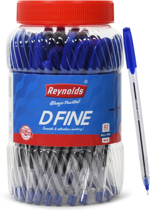 Reynolds Dfine Ball Pen(Pack Of 70, Ink Color – Blue)