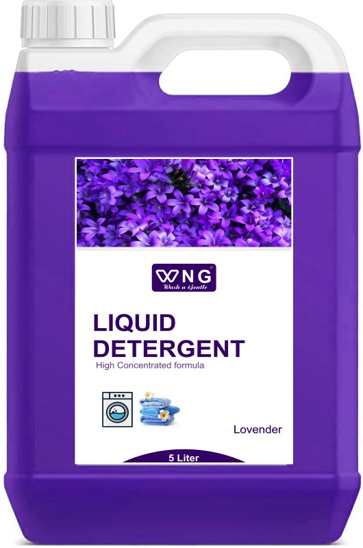 Wng Laundry Liquid Detergent, Washing Machine Liquid Lavender Liquid Detergent(5000 G)