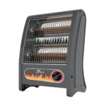 Rr Signature Jwala Quartz Room Heater 800 Watt | Low Power Consumption | Tip-Over Protection | 2 Heating Rods For Quick Heating | Cool Touch Body | 2 Year Warranty