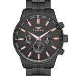 Ferro Analog Black Dial Men’S Watch-Fm11084A-G