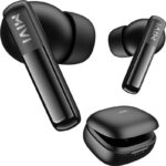 Mivi Duopods K2 Tws,Ai-Enc,40Hr Playtime,13Mm Bass,Made In India Bluetooth(Galaxy Black, True Wireless)