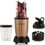 Nutripro Blender 500 W Juicer Mixer Grinder(Nutri | 2 Jars | Gold)