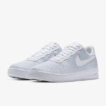 Nike Air Force 1 Flyknit 2.0 Running Shoes For Men(White , 10)