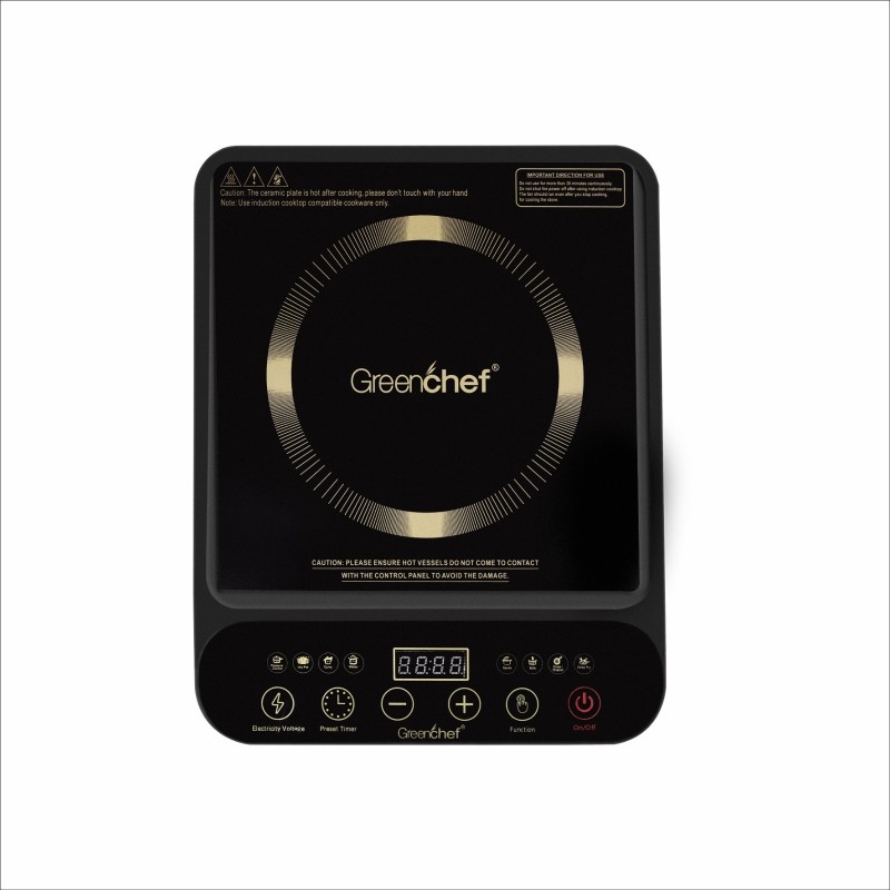 Greenchef 2000 W Induction Cooktop Touch Panel(Black, Dice)