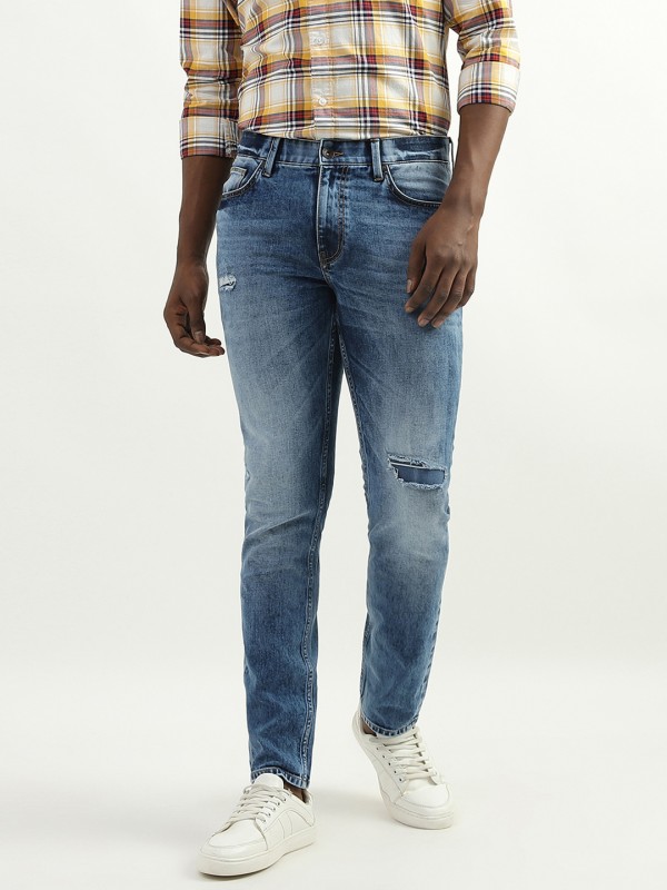 United Colors Of Benetton Skinny Men Blue Jeans