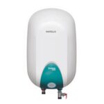 Havells Instanio Prime 25 Litre Storage Water Heater (Geyser) | Temp. Sensing Color Changing Led Indicator | Glass Coated Anti Rust Tank | Warranty: 5 Year On Tank | High Rise Compatible (White Blue)