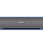 Amazon Basics Sb25L 25W Bluetooth Soundbar With 4000 Mah Battery | 2X Bass | Up To 7 Hrs Of Playback | Blue Led Lights | Bluetooth 5.3, Aux & Usb Connectivity (Grey)