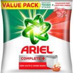 Ariel Complete | Removes 100 Tough Stains In 1 Wash | Detergent Powder 4 Kg