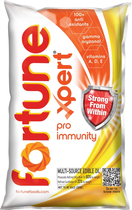 Fortune Xpert Pro Immunity Blended Oil Pouch(1 L)