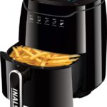 Inalsa Tasty Fry Digital With Smart Aircrisp Technology|Touch Control & Digital Display Air Fryer(4.2 L)