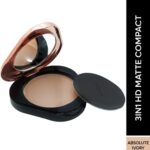 Faces Canada 3 In 1 Hd Matte | Foundation + Hydration + Compact(Absolute Ivory 01, 8 G)