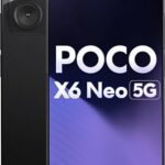 Poco X6 Neo 5G (Astral Black, 8Gb Ram, 128Gb Storage) | Dimensity 6080 Processor | 5000 Mah Battery + 33W Fast Charging | 108Mp + 2Mp Rear Camera & 16Mp Front Camera