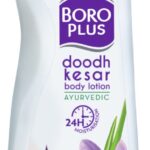 Boroplus Doodh Kesar Body Lotion | 24 Hrs Moisturisation | For Soft Glowing Skin |(400 Ml)