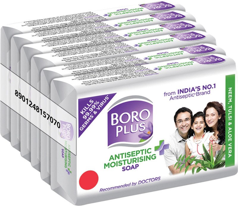 Boroplus Antiseptic Moisturising Soap(6 X 125 G)