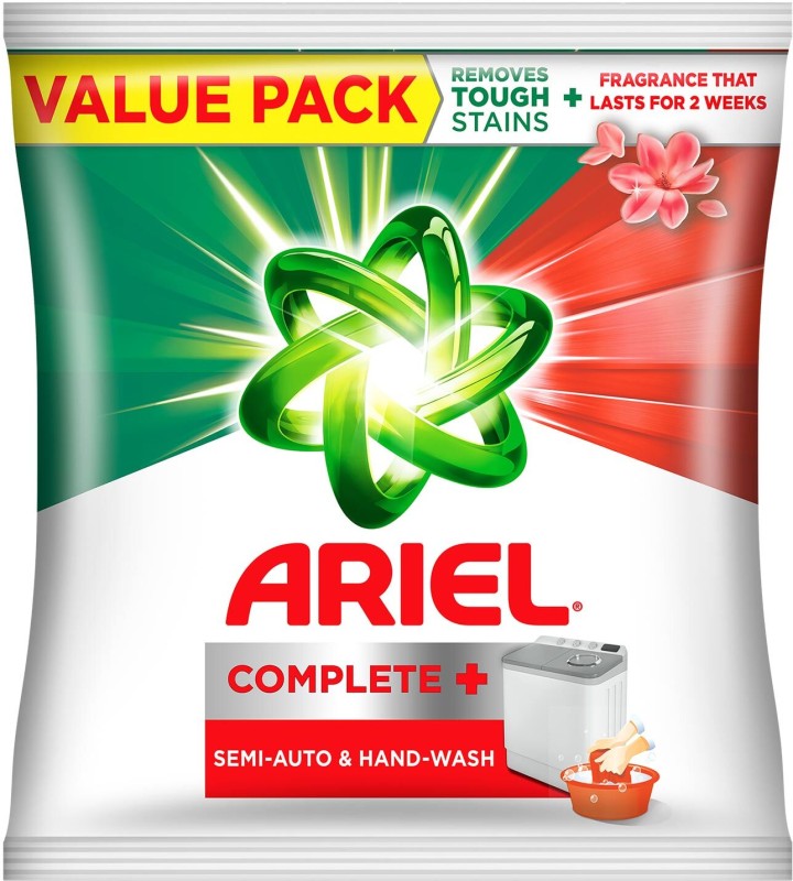 Ariel Complete | Removes 100 Tough Stains In 1 Wash | Detergent Powder 4 Kg