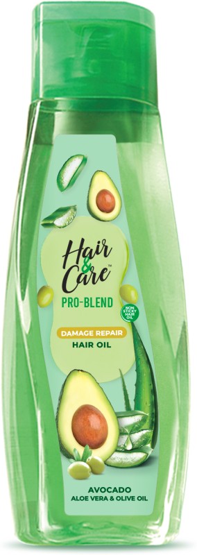 Hair And Care Pro Blend Damage Repair Non Sticky Hair Oil|Avacado, Aloe Vera, Olive Oil Hair Oil(300 Ml)