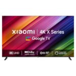 Xiaomi 125 Cm (50 Inches) X Series 4K Led Smart Google Tv L50Ma-Auin (Black)