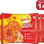Saffola By Saffola Masala Millets Tomato Delight | Lower In Calories, Rich In Fibre Pouch(14 X 35 G)