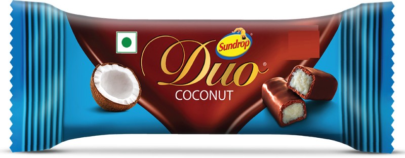 Sundrop Duo Coconut Filled Chocolate Bars(22.5 G)
