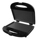 Crompton Instaserve Grill 800 Watts Sandwichmaker With Powerful Heating Element (Black), Small