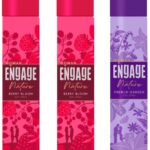 Engage Nature Deo: 2 Berry Bloom & 1 French Garden (150Ml X 3) Deodorant Spray  –  For Women(450 Ml, Pack Of 3)