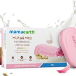 Mamaearth Multani Mitti Moisturizing Lotion Soap With Multani Mitti & Bulgarian Rose(125 G)