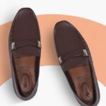 Ajanta Casual Pvc Waterproof Loafers For Men(Brown , 7)