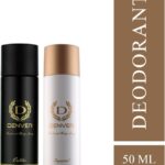 Denver Caliber And Imperial Nano Combo Deodorant Spray  –  For Men(100 Ml, Pack Of 2)