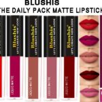 Blushis The Daily Pack Professionally Forever Matte Liquid Lip Colour Combo Pack Of 5 Pc(Multicolour, 20 Ml)