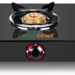 Greenchef Ebony Glass Manual Gas Stove(3 Burners)