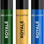 Bellavita Evergreen, Gold Dust & Voyage Deo Parfum Combo|3X150Ml|Long Lasting Body Spray| Body Spray  –  For Men & Women(450 Ml, Pack Of 3)