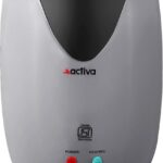 Activa 3 L Instant Water Geyser (3 Kva Special Anti Rust Coated Ss Tank, Full Abs Body 5 Years Warranty Black, Grey)