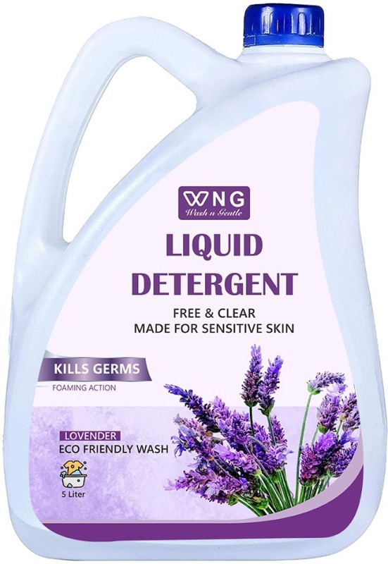 Wng Laundry Liquid Detergent, Washing Machine Liquid Lavender Liquid Detergent(5000 G)