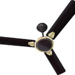 Havells 1200Mm Equs Es Ceiling Fan | Premium Finish, Decorative Fan, Elegant Looks, High Air Delivery, Energy Saving, 100% Pure Copper Motor | 2 Year Warranty | (Pack Of 1, Smoke Brown) 1 Star