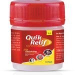 Quik Relif Pain Relief Balm For Headache | Back Pain | Cough/Cold Balm(10 Ml)