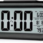 Cipzi Digital Black Clock