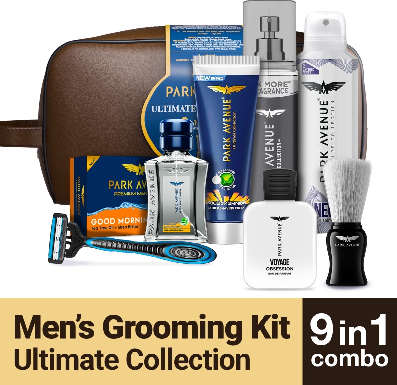 Park Avenue Ultimate Grooming Kit For Men(9 Items In The Set)