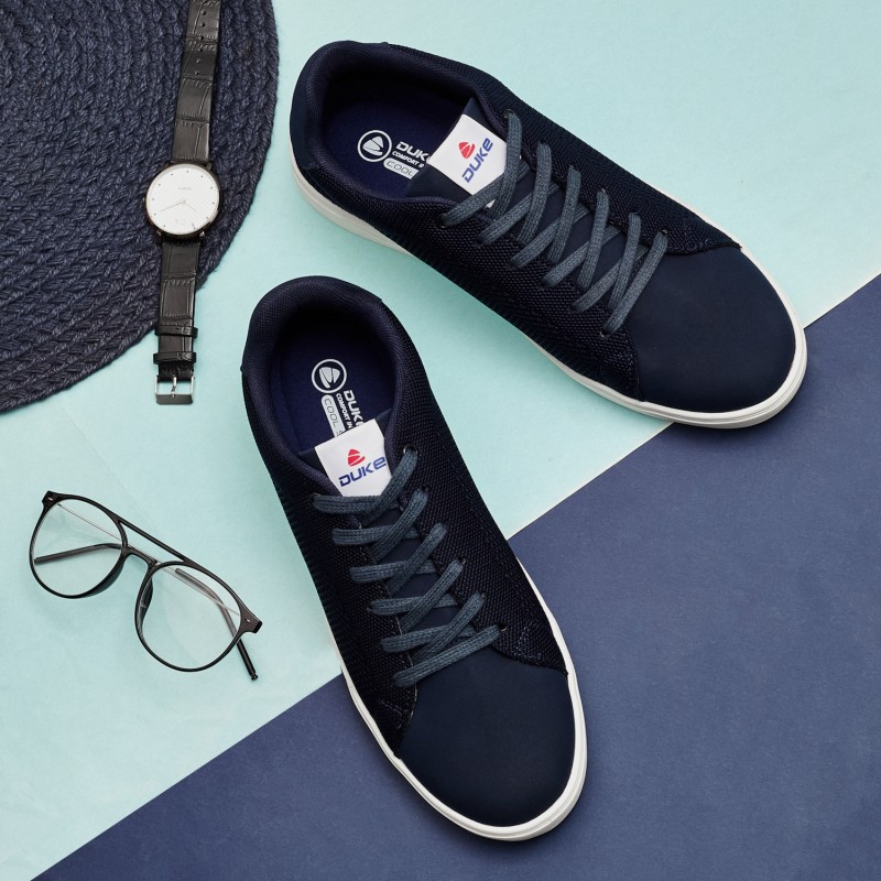 Duke Sneakers For Men(Navy , 6)