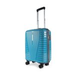 Aristocrat Airpro Cabin 55 Cm(Small) Polypropylene 360 Degree 8 Wheels Trolley Bag For Travel Hard Case Luggage, Lightweight With Combination Lock & Robust Trolley With 7 Yrs Warranty (Teal Blue)
