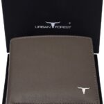 Urban Forest Men Casual, Formal Khaki Genuine Leather Wallet(8 Card Slots)