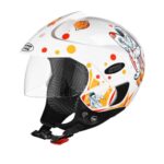 Studds Marshall D2 Open Face Kids Helmet (Boy’S, White – Xxxl)